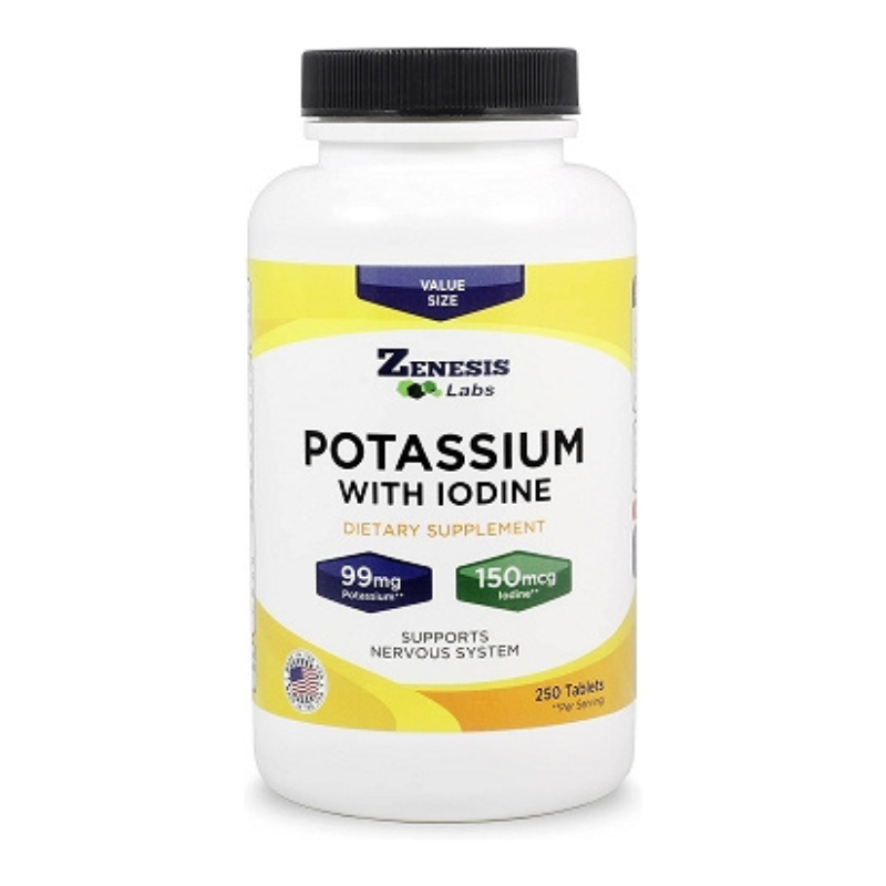Potassium with Kelp Iodine