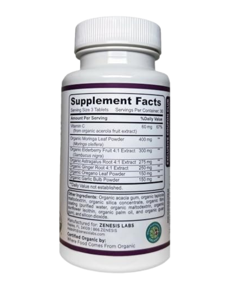 Organic IMMUNE System Support with Vitamin C